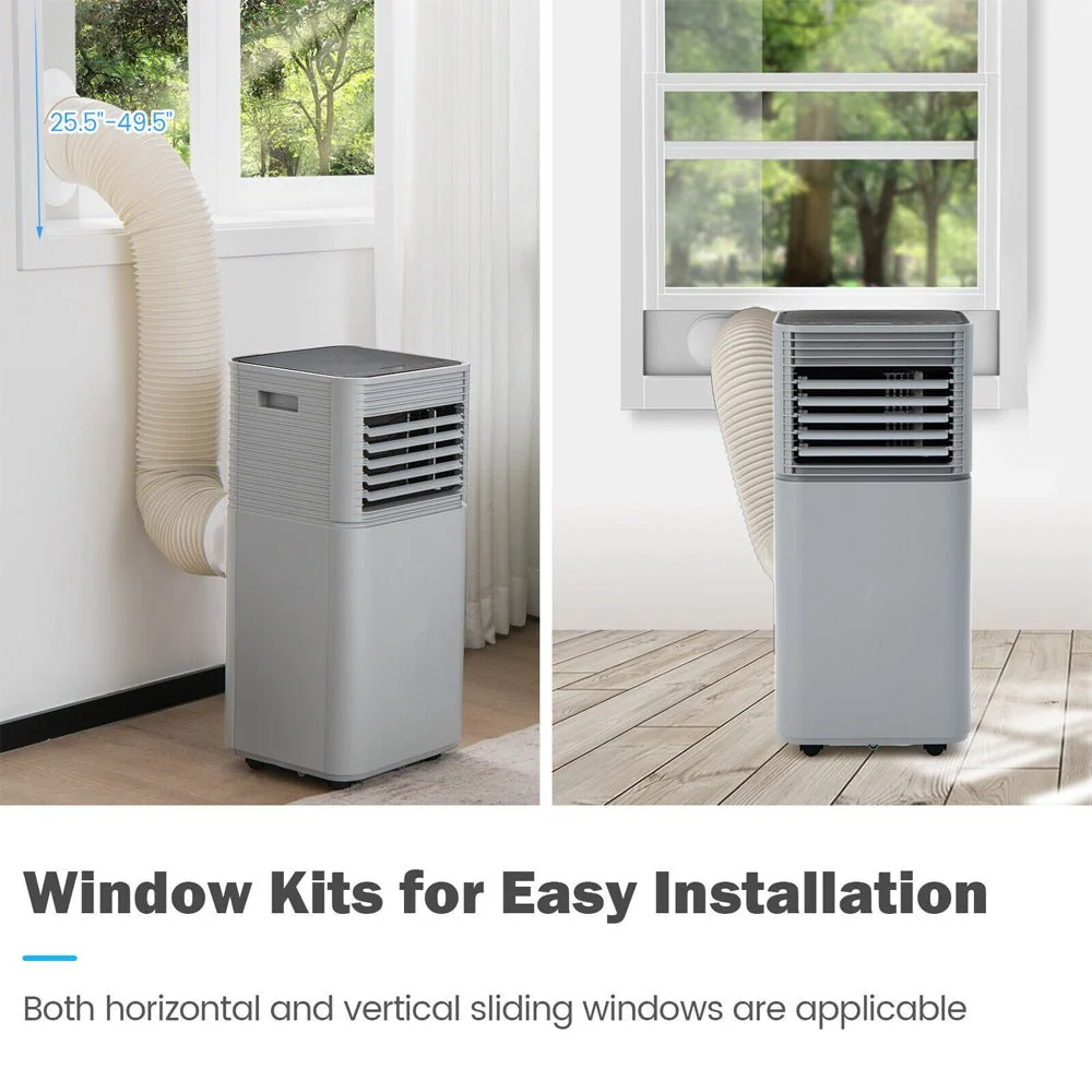 10K BTU Portable Room Air Conditioner Unit With Dehumidifier And Fan Mode - Image 9