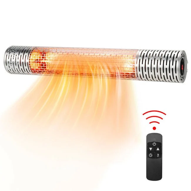 1500W Electric Indoor/Outdoor Waterproof Infrared Patio Heater W/ 2 Power Settings (91826957) - Image 8
