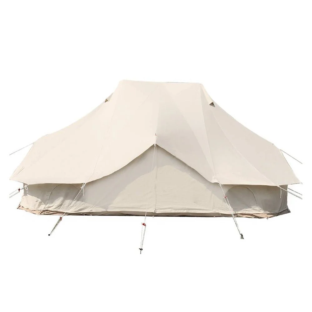20FT Large Luxury Glamping Yurt Teepee Canvas Camping Tent - Image 6