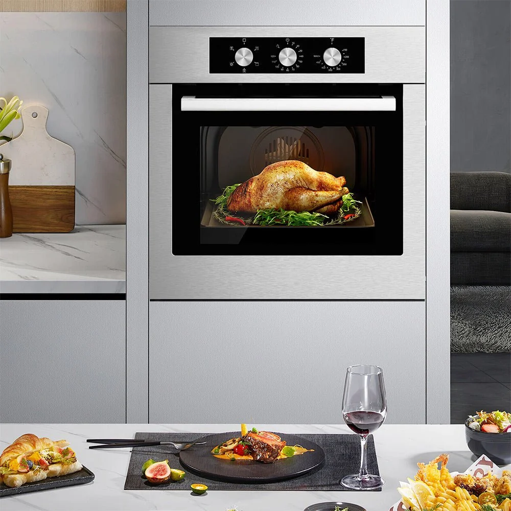 24" Premium High Temperature Single Electric Powered Wall Oven, 2300W (91304862) - Image 3