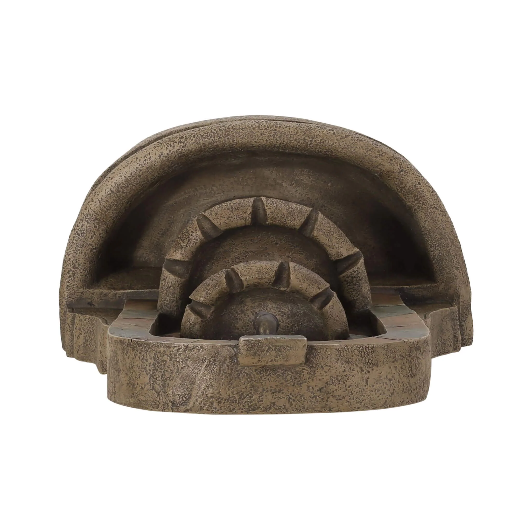 29" Tall Outdoor Weather-Resistant Faux Stone Floor Fountain (SAK63421) - Image 8