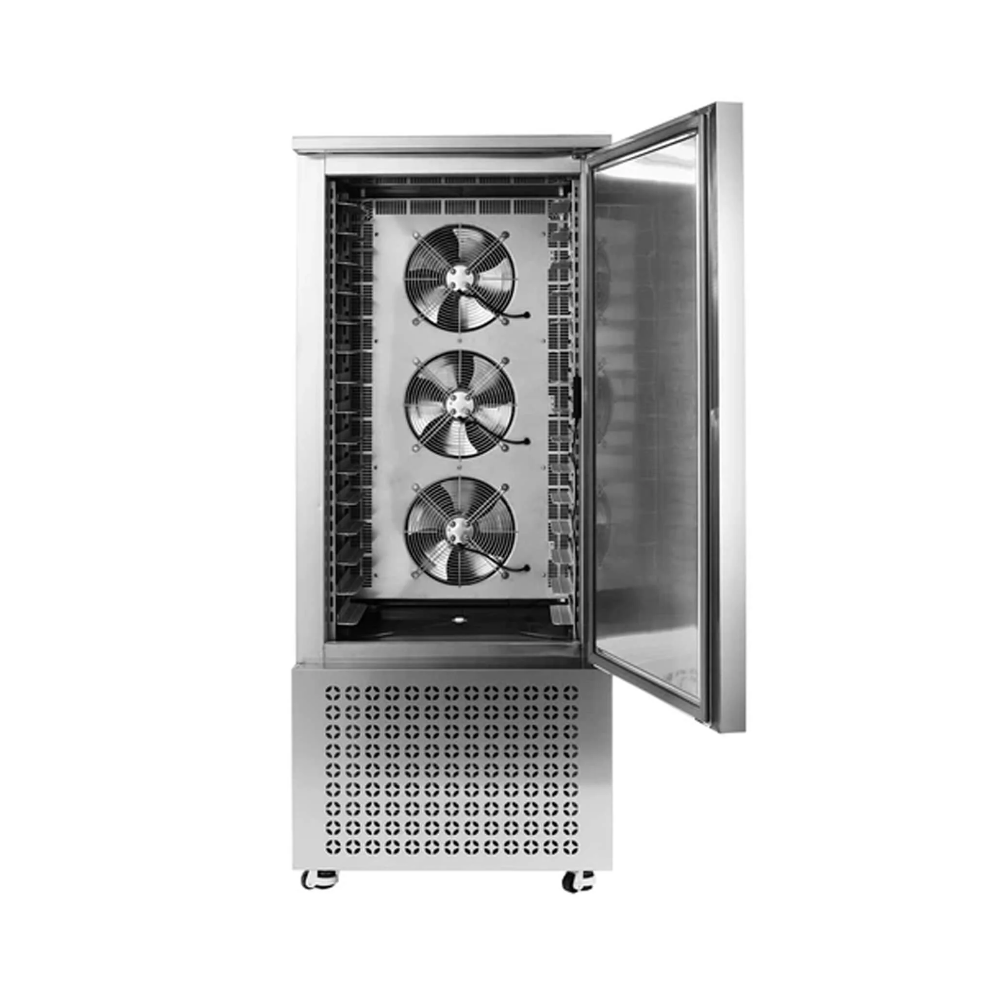 370L Commercial Freestanding Blast Freezer With 15 Trays For Chilling Seafood & Gelato (SAK98170) - Image 4