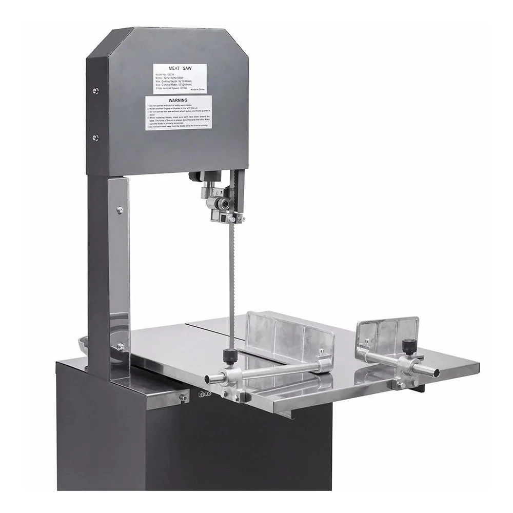 550W Heavy Duty Standing Bone Meat Cutting Band Saw Machine, 58" (91372658) - Image 7