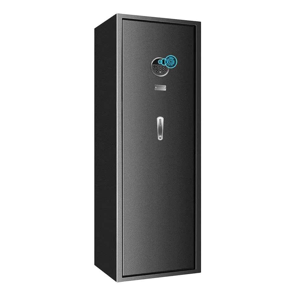 57 Inch High Capacity Extra Large Biometric Home Gun Safe W/ Inner Lockbox For Rifles & Pistols (93516472) - Image 5