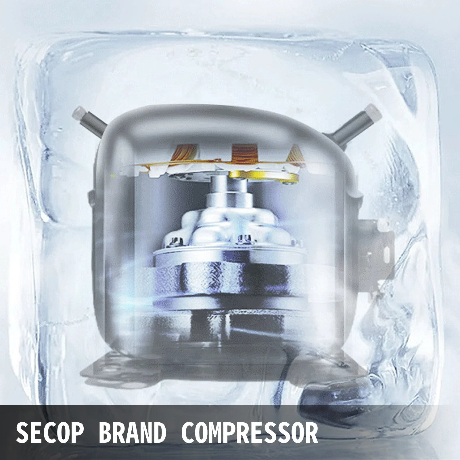 95LBS 110V/510W Freestanding Commercial Ice Cube Maker Machine (91312343) - Image 8