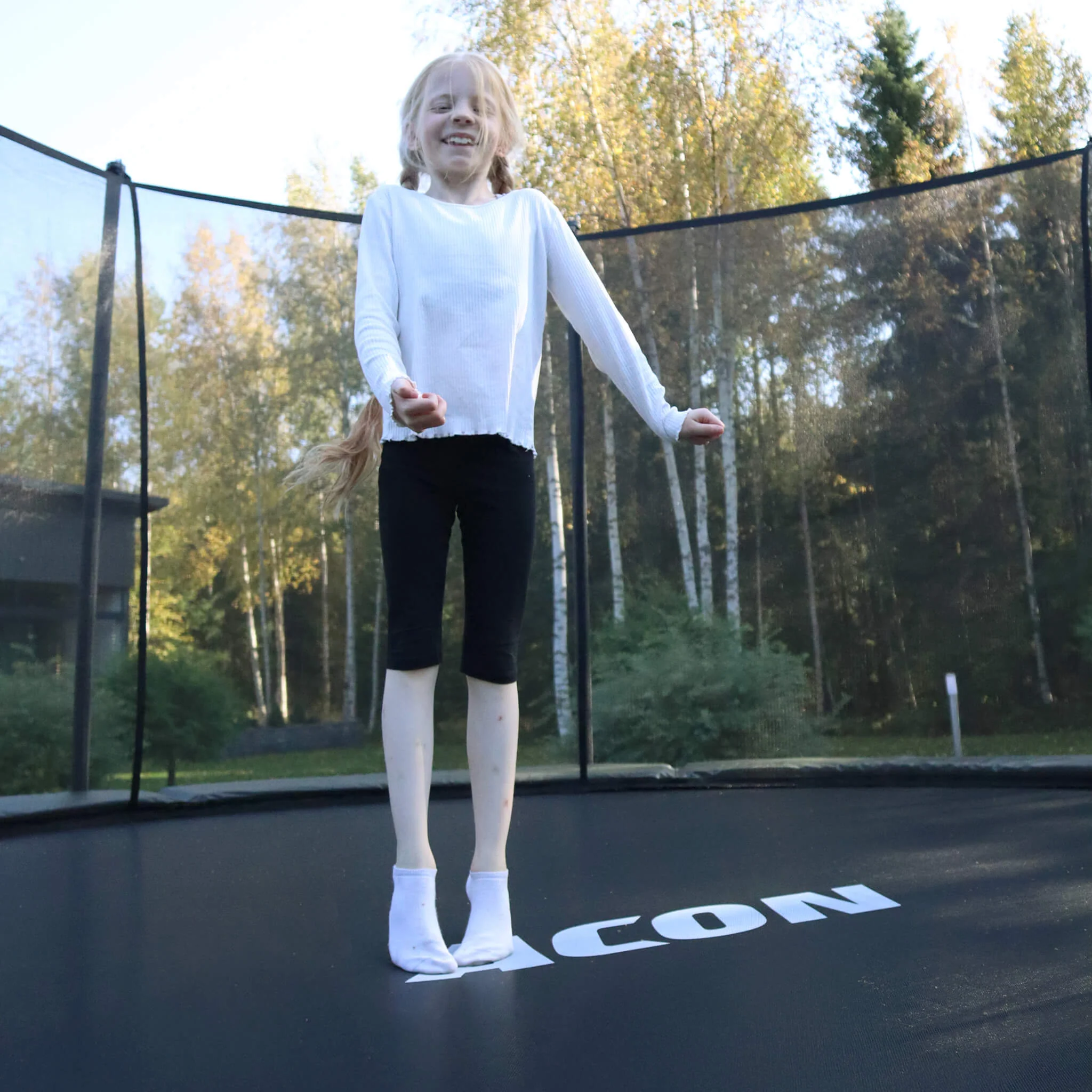 ACON Air 12ft Round Trampoline with Safety Net and Ladder, GEN 2.0 - Image 4