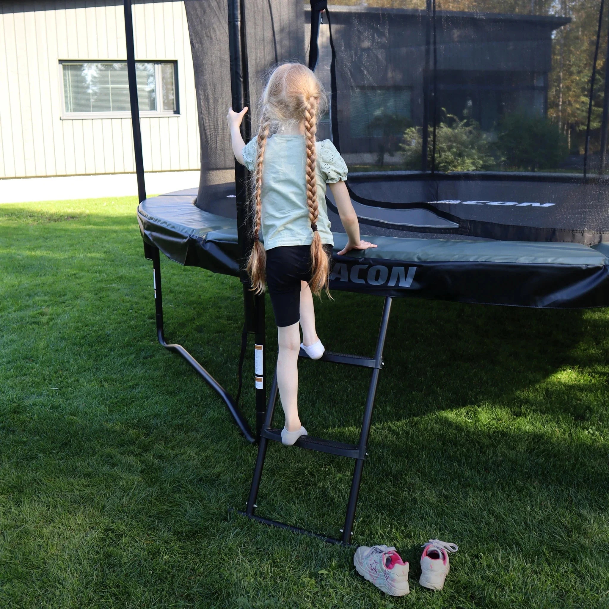 ACON Air 12ft Round Trampoline with Safety Net and Ladder, GEN 2.0 - Image 9