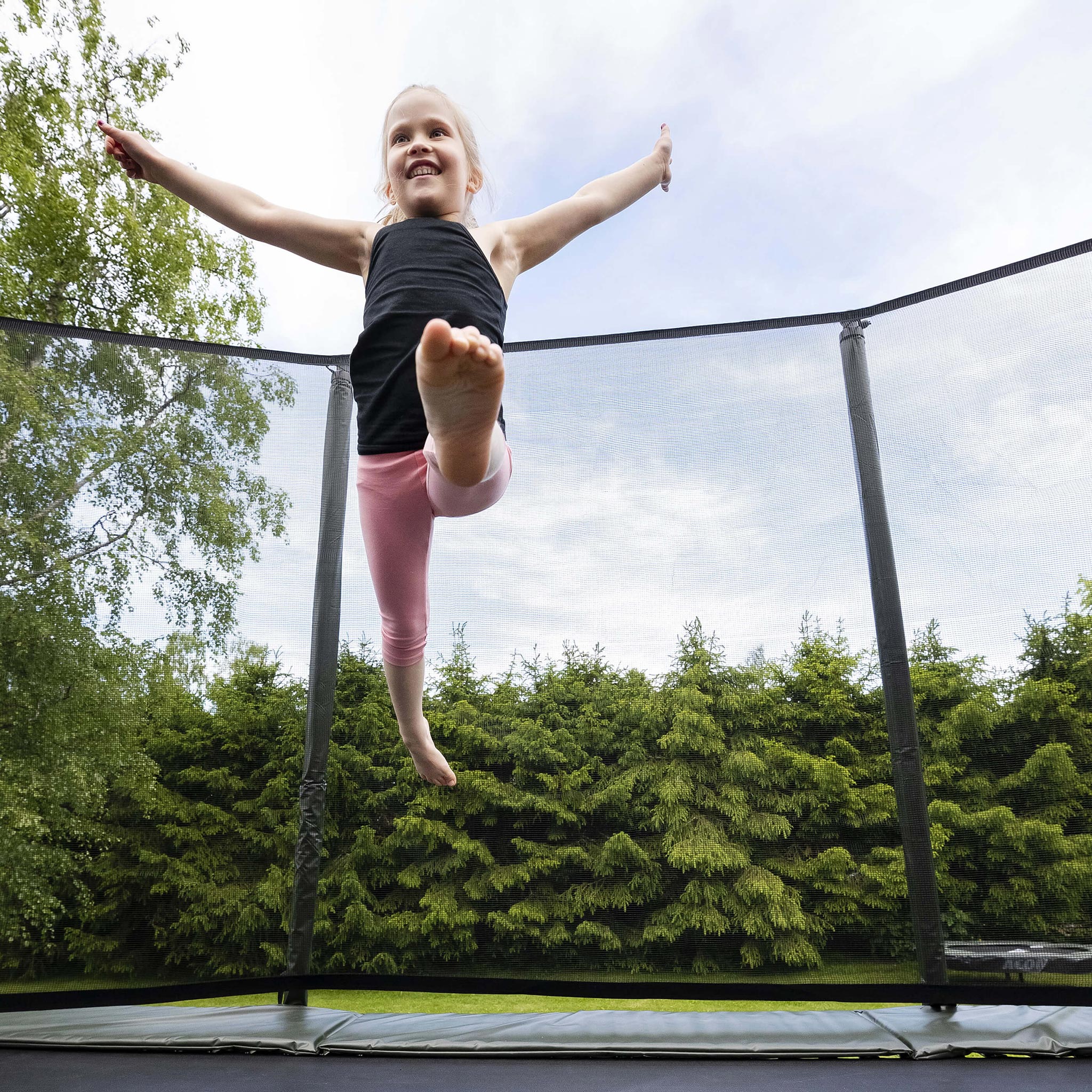 ACON Air 13 Sport HD Rectangular Trampoline with Net and Ladder - Image 2