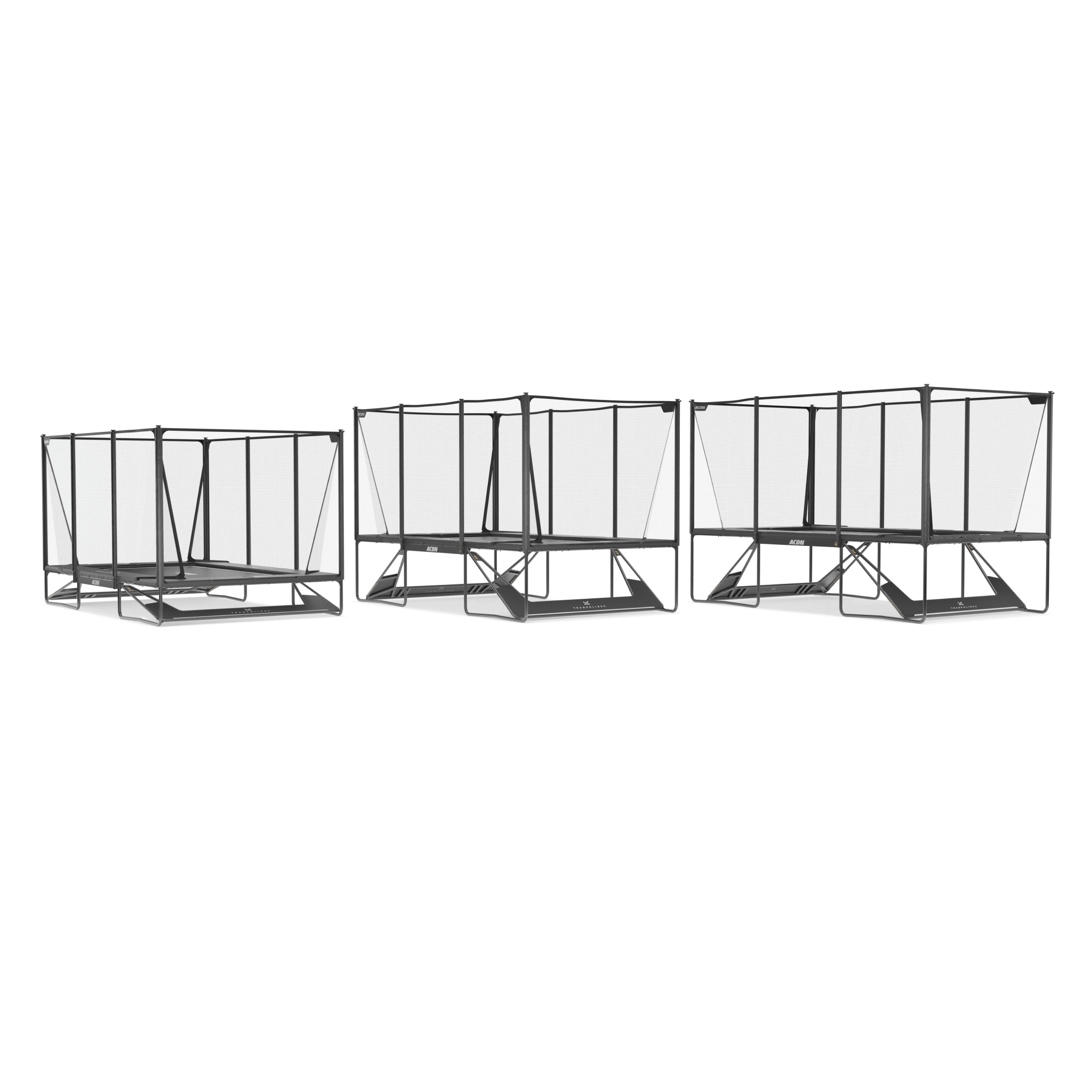 ACON X Custom Height Kit for 17ft Rectangular Trampoline - Image 2