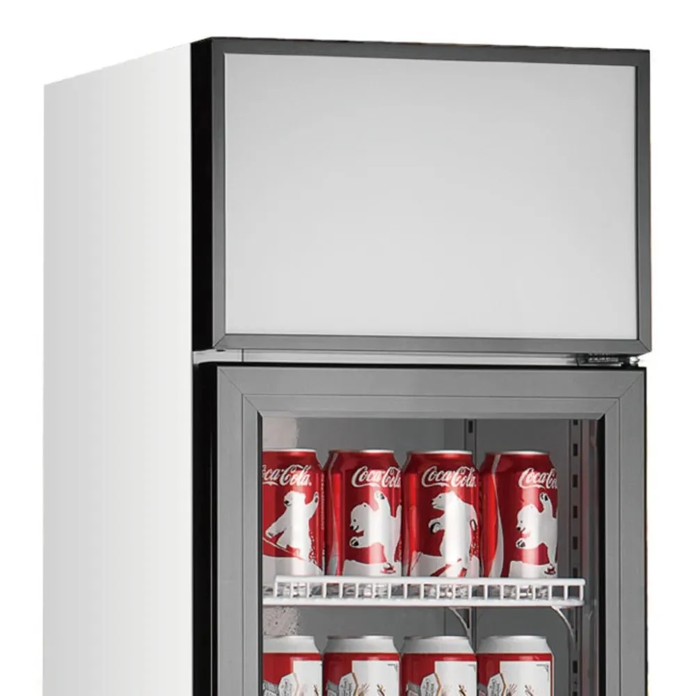 ALKCOOL SDGR15 Premium Slim Line Commercial Single Glass Door Refrigerator, 6.5 Cu.Ft. (94718253) - Image 2