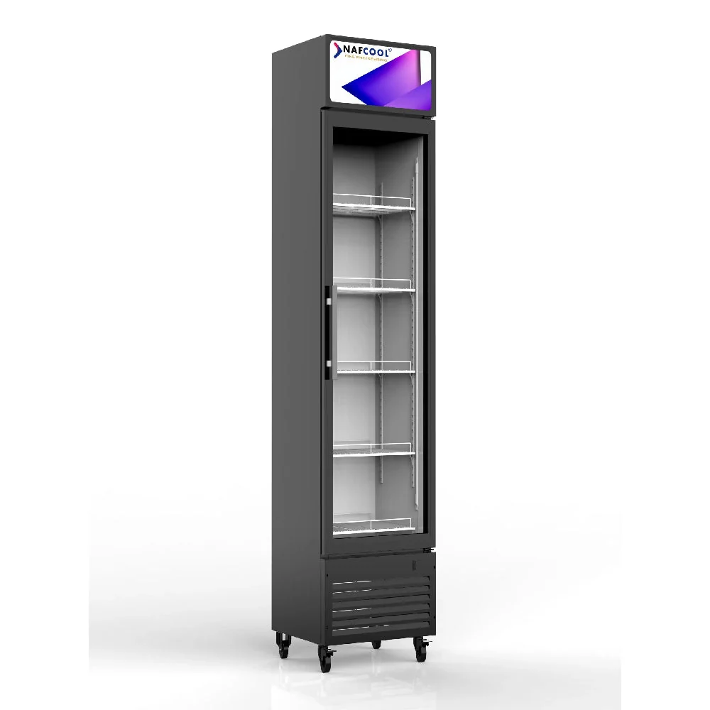 ALKCOOL SDGR15 Premium Slim Line Commercial Single Glass Door Refrigerator, 6.5 Cu.Ft. (94718253) - Image 3