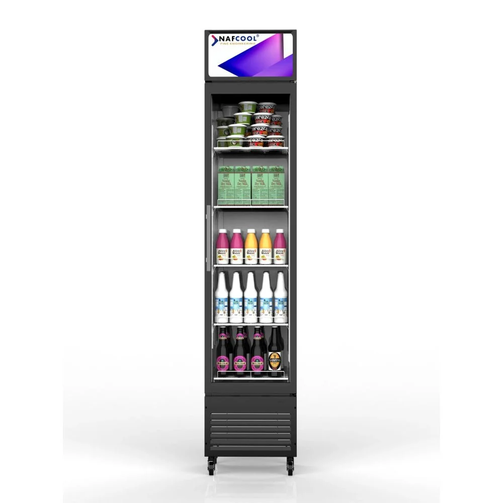 ALKCOOL SDGR15 Premium Slim Line Commercial Single Glass Door Refrigerator, 6.5 Cu.Ft. (94718253) - Image 5