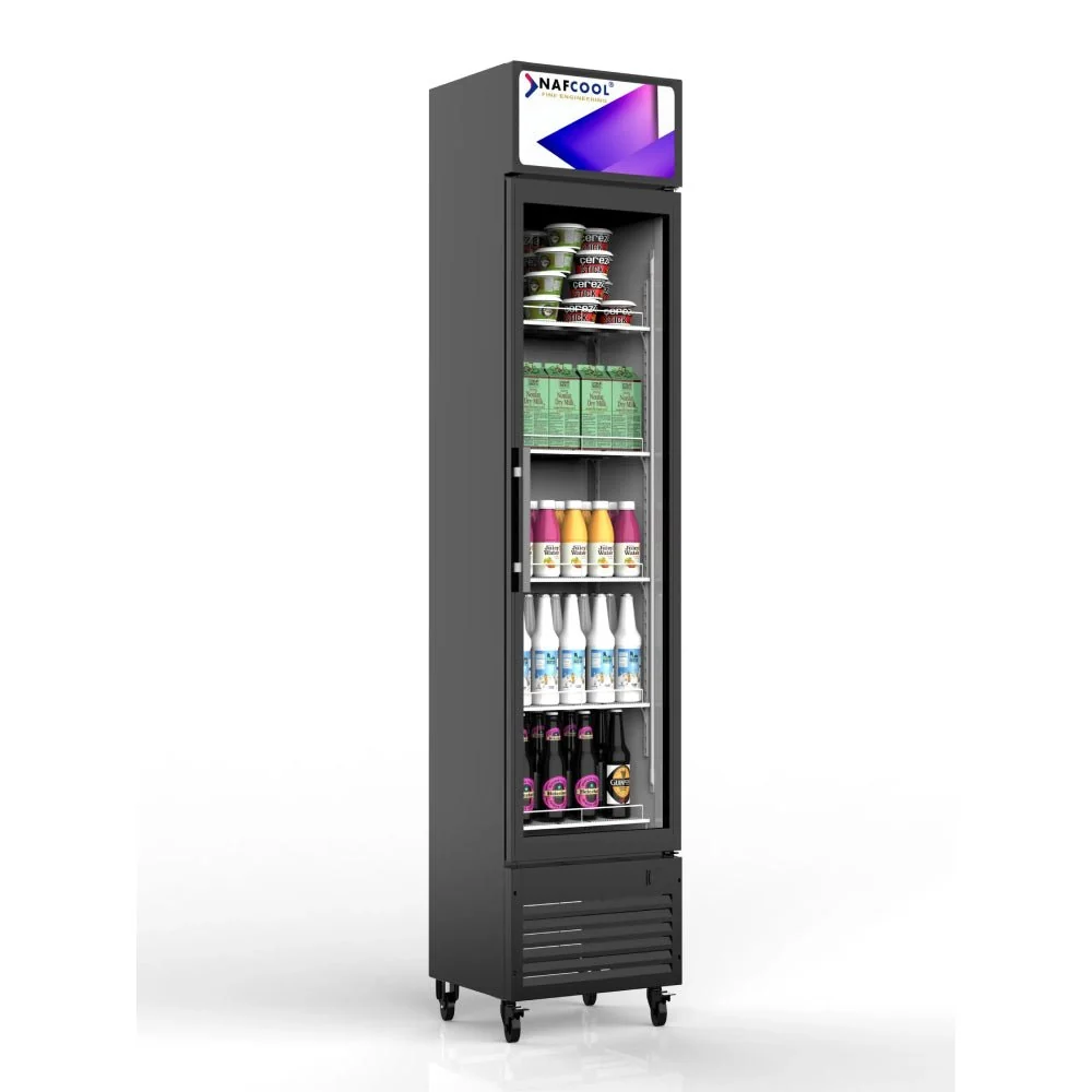 ALKCOOL SDGR15 Premium Slim Line Commercial Single Glass Door Refrigerator, 6.5 Cu.Ft. (94718253) - Image 6