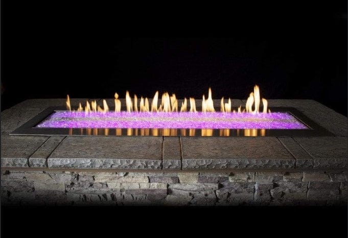 Empire 48-inch Multicolor LED Carol Rose Linear Fire Pit OL48TP18 - Image 4
