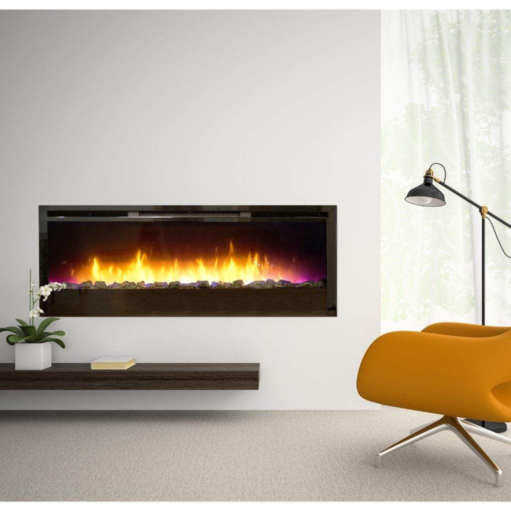 American Hearth 50-inch Nexfire Linear Electric Fireplace EBL50 - Image 2