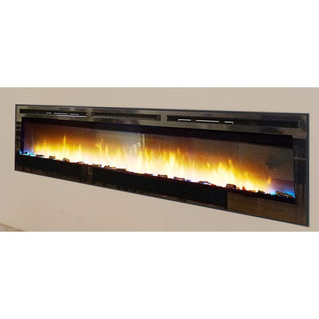 American Hearth 74-inch Nexfire Linear Electric Fireplace EBL74 - Image 2