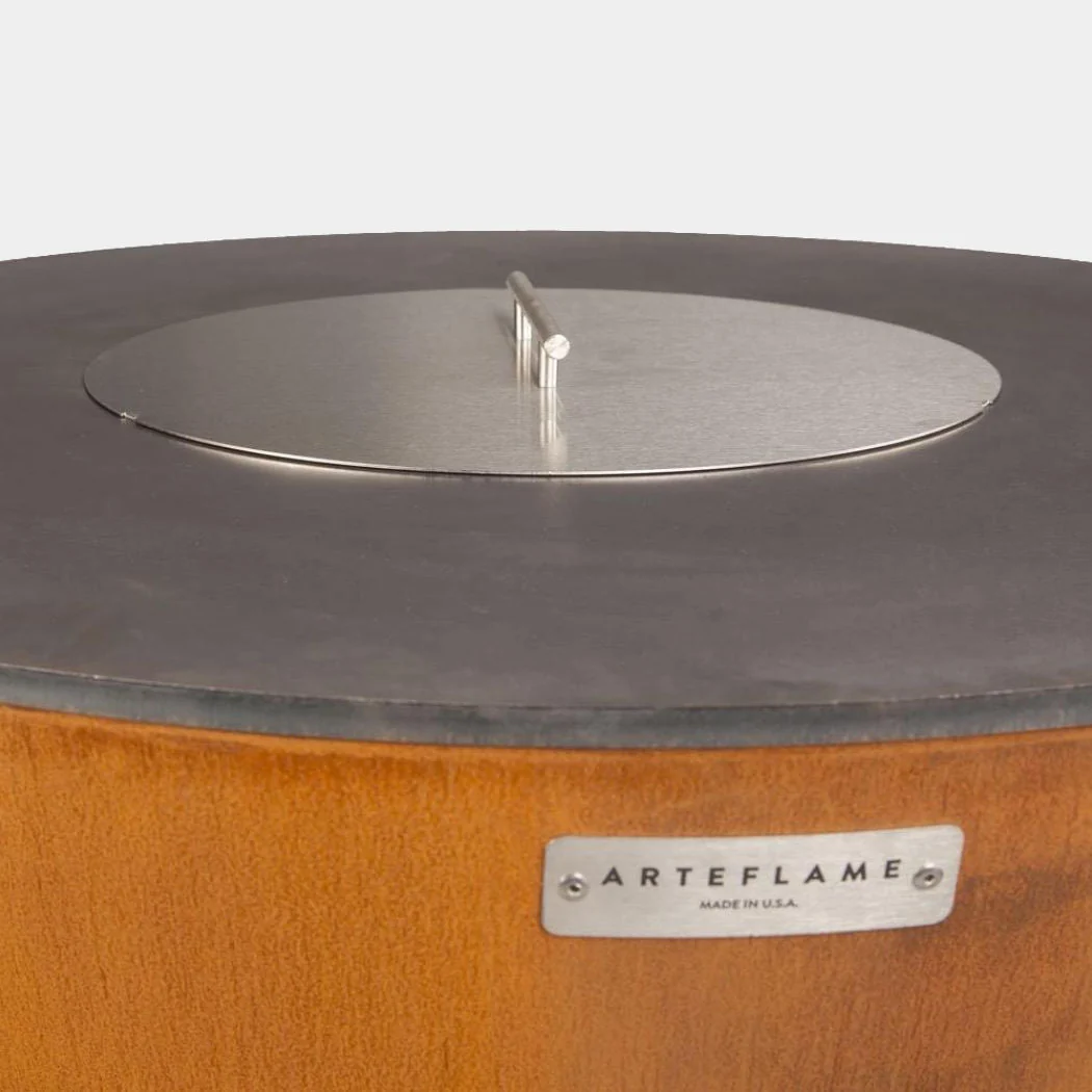 Arteflame Stainless Steel Grill Lid: Protect and Maintain Your Grill (10”Ø) For 20" Arteflame Grills - Image 2
