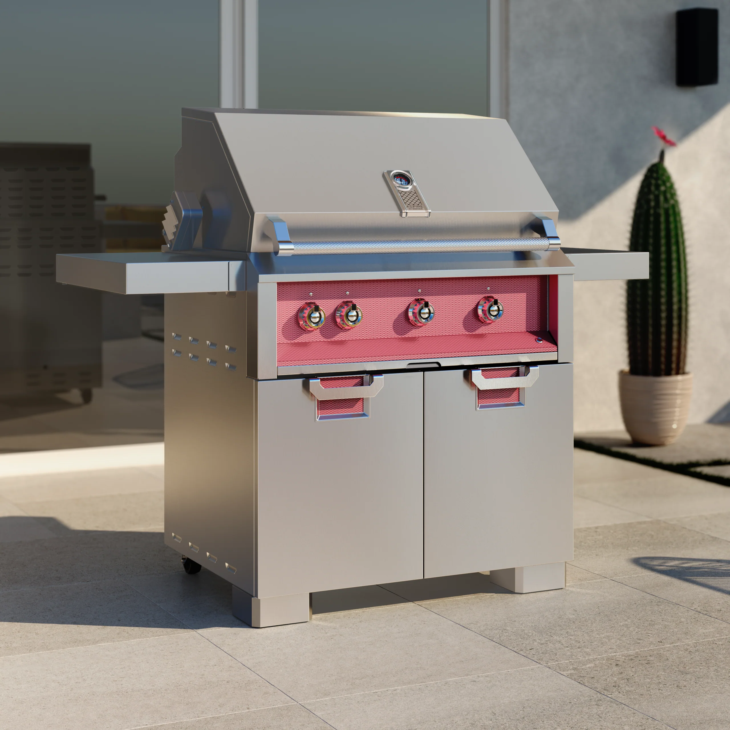 Aspire By Hestan 36" Double Door Cart - ECD36 - Image 11