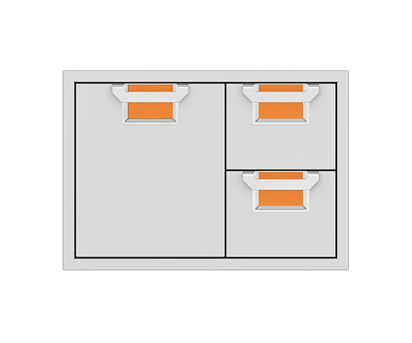 Aspire By Hestan 30" Double Drawer & Storage Drawer Combination - AESDR30 - Image 7