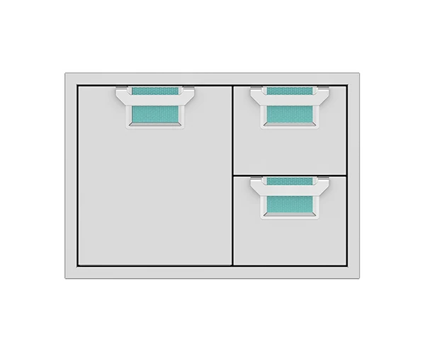 Aspire By Hestan 30" Double Drawer & Storage Drawer Combination - AESDR30 - Image 9