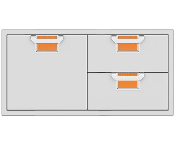 Aspire By Hestan 42" Double Drawer & Storage Drawer Combination - AESDR42 - Image 9