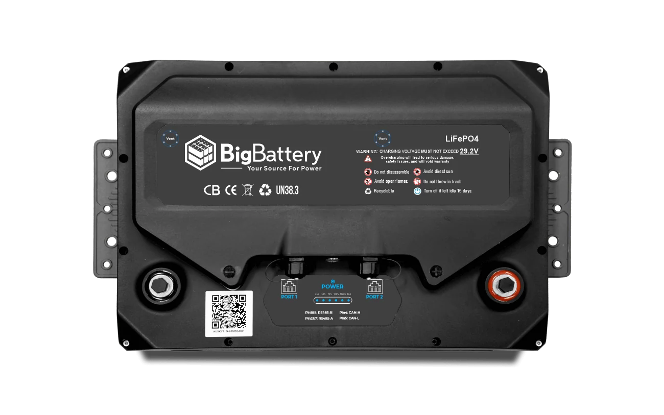 BigBattery 24V HUSKY 2 – LiFePO4 – 200Ah – 5.12kWh Lithium Battery - Image 4