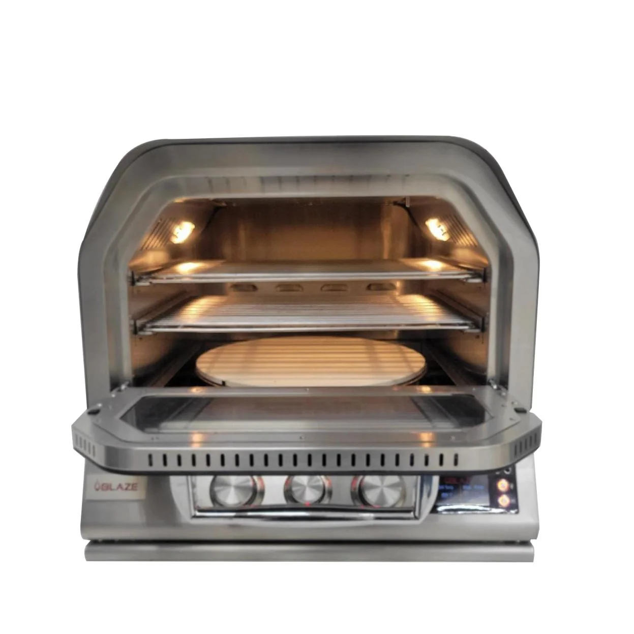Blaze 26-Inch Gas Outdoor Oven With Rotisserie - BLZ-26-PZOVN-LP/NG - Image 4