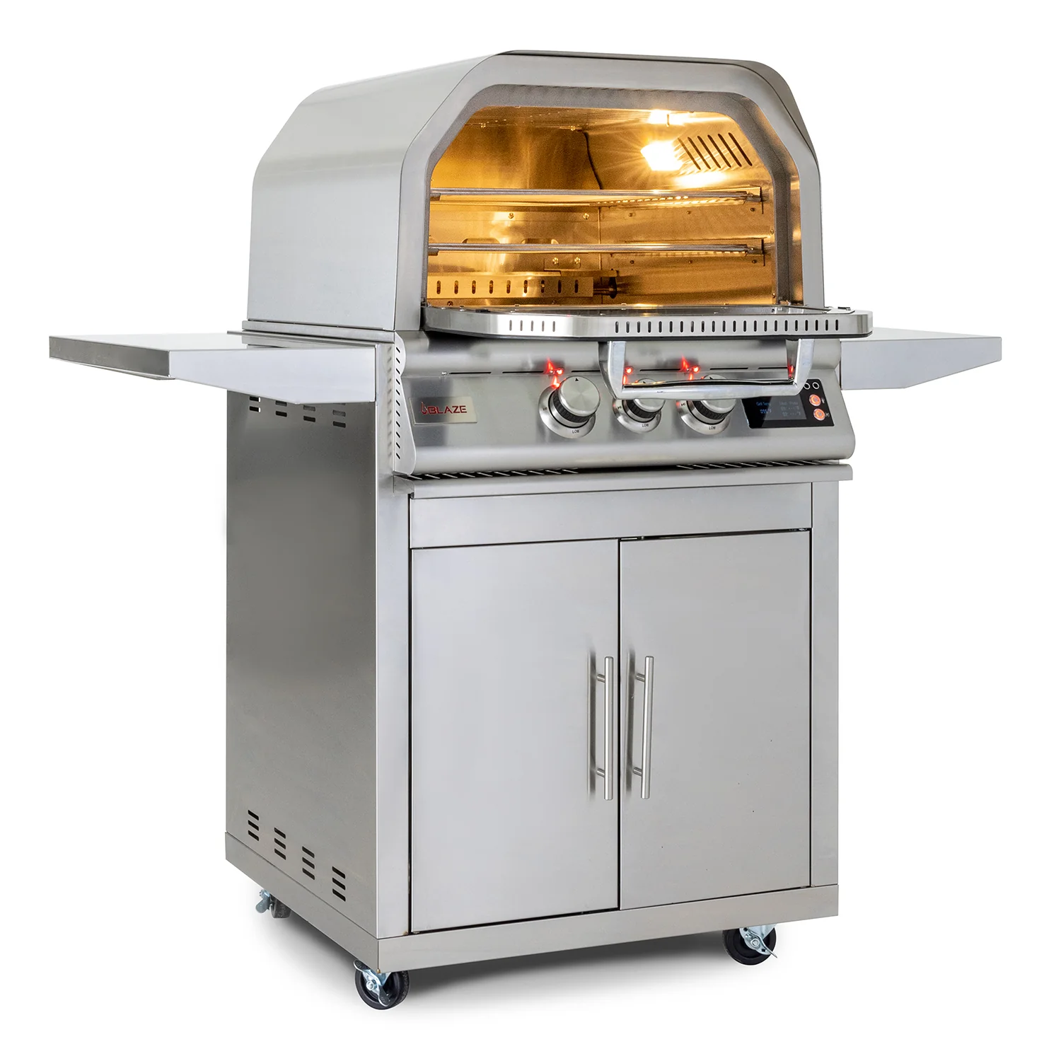 Blaze 26-Inch Gas Outdoor Oven With Rotisserie - BLZ-26-PZOVN-LP/NG - Image 5