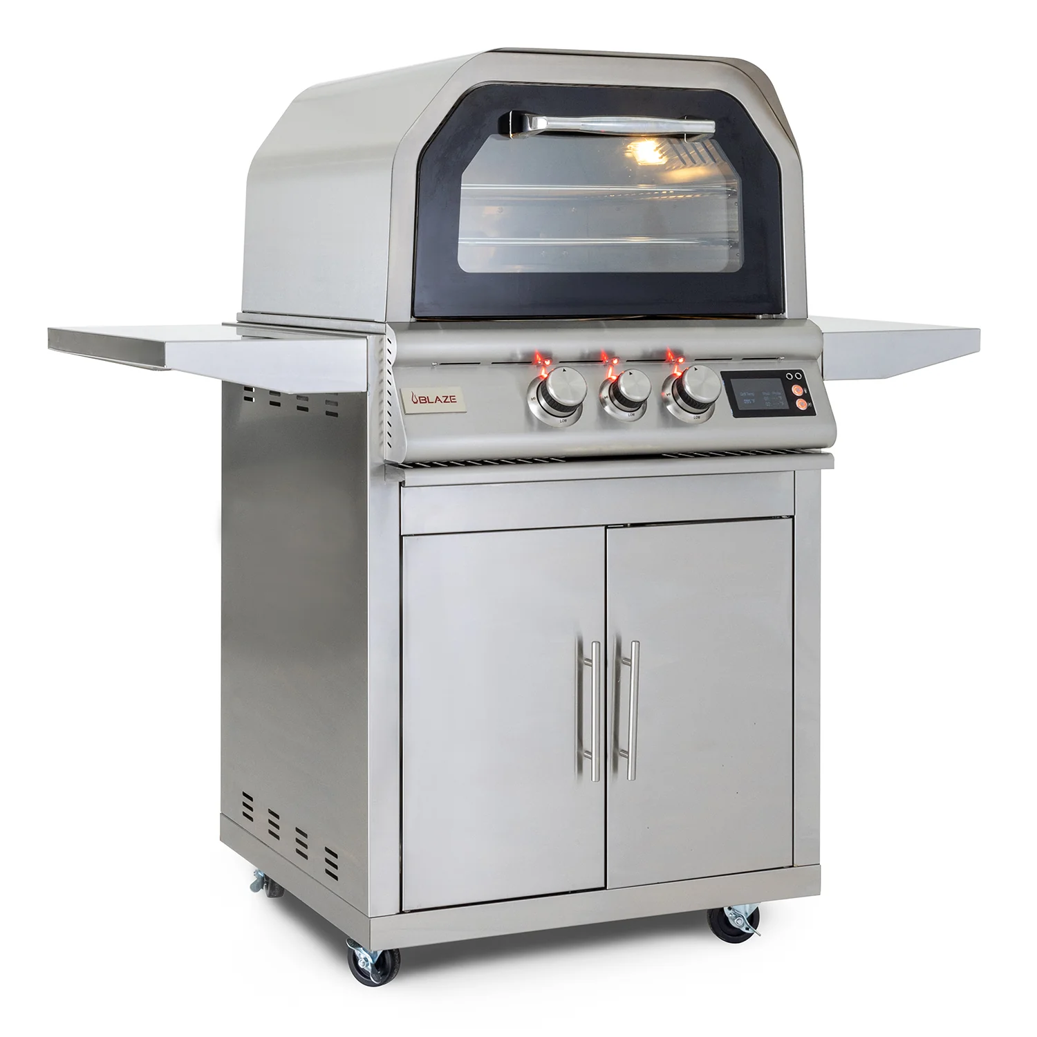 Blaze 26-Inch Gas Outdoor Oven With Rotisserie - BLZ-26-PZOVN-LP/NG - Image 9