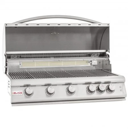 Blaze LTE 40-Inch 5-Burner Gas Grill with Rear Burner and Built-in Lighting System - BLZ-5LTE2-LP/NG - Image 13