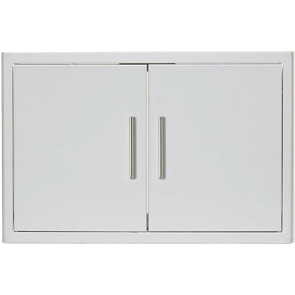 Blaze Stainless Steel Enclosed Dry Storage Cabinet with Shelf - BLZ-DRY-STG2-SC