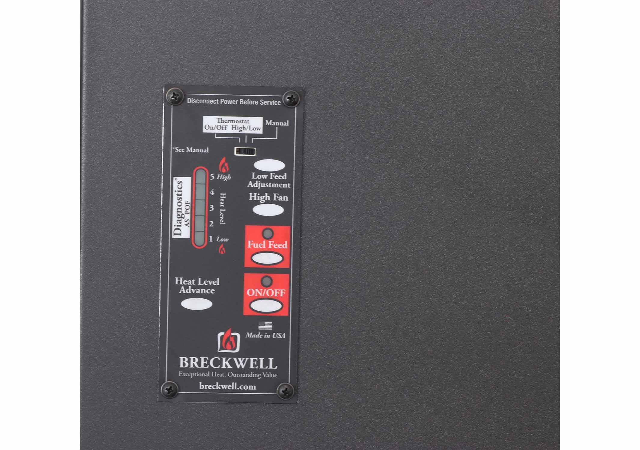 Breckwell Big E Pellet Stove - SP1000 - Image 9