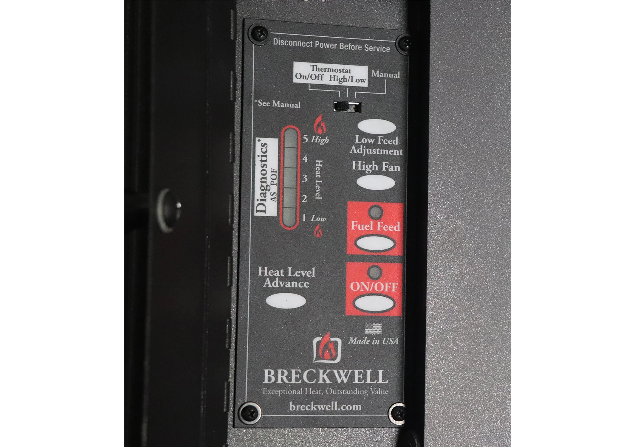 Breckwell Sonora Pellet Stove - SP23 - Image 8