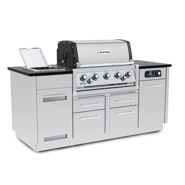 Broil King Imperial QS 590i 5-Burner Gas Grill Island - 69888* - Image 3