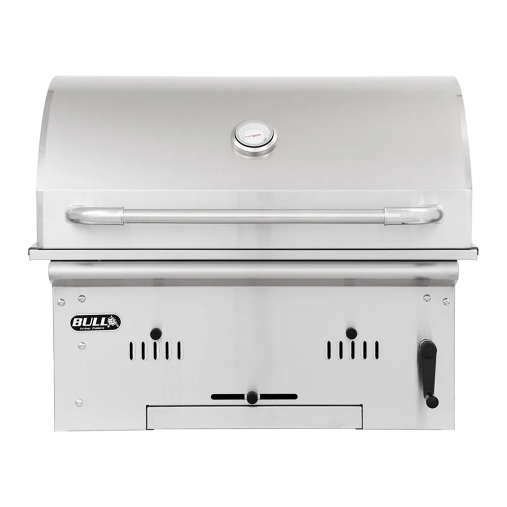 Bull 30-Inch Bison Premium Built-In Charcoal Grill