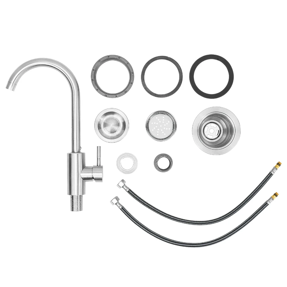 Bull Premium Stainless Steel Dual Mount Sink, 18-Inches - Image 4