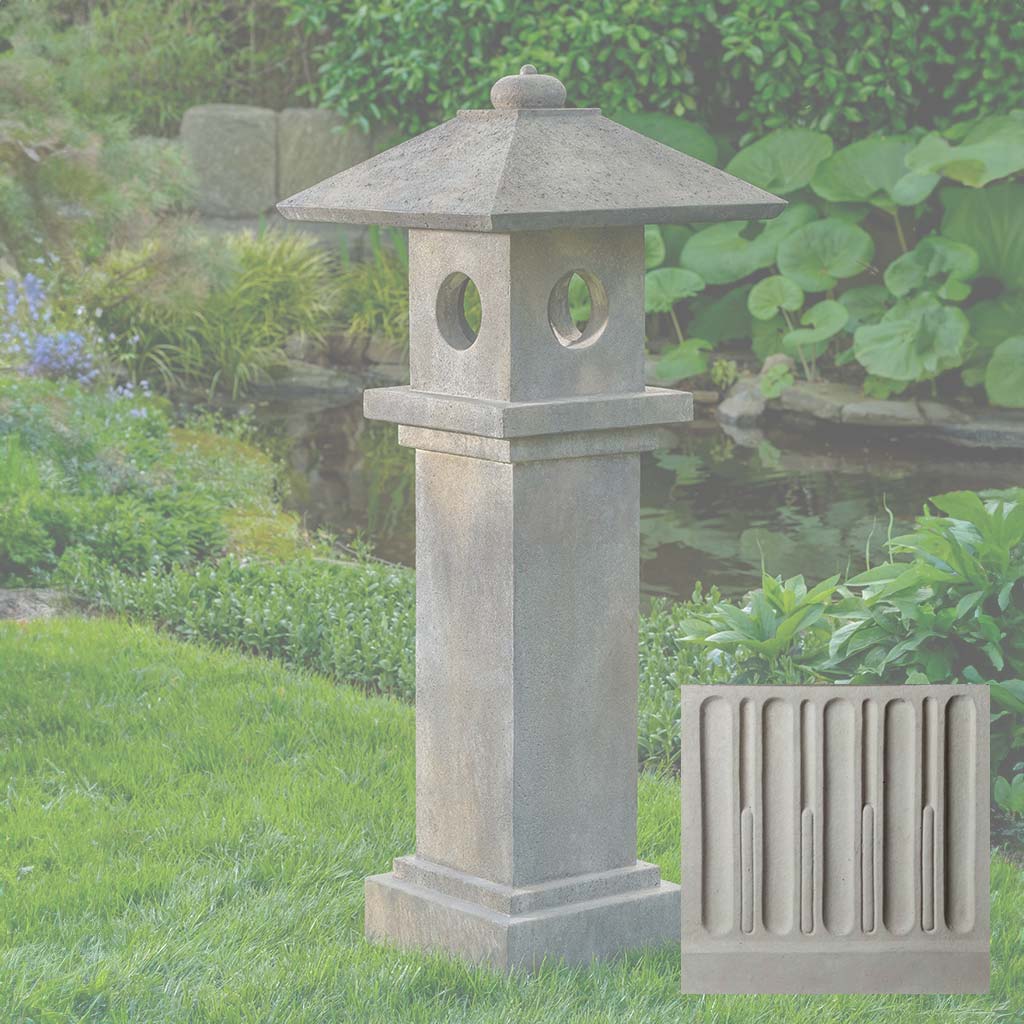 Campania Aizu Lantern Garden Statue - OR-190 - Image 11