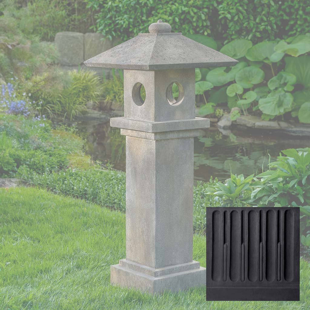 Campania Aizu Lantern Garden Statue - OR-190 - Image 12