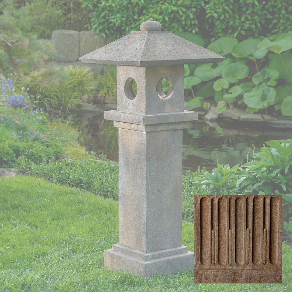 Campania Aizu Lantern Garden Statue - OR-190 - Image 2