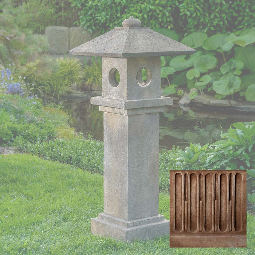 Campania Aizu Lantern Garden Statue - OR-190 - Image 4