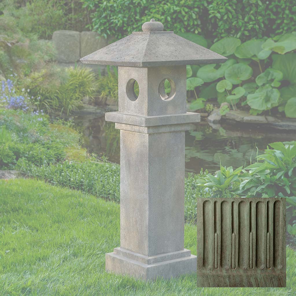 Campania Aizu Lantern Garden Statue - OR-190 - Image 5