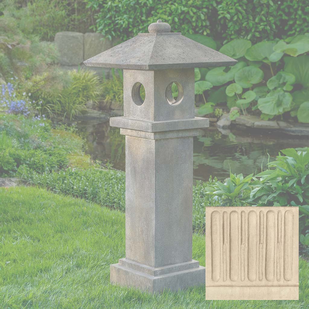 Campania Aizu Lantern Garden Statue - OR-190 - Image 7