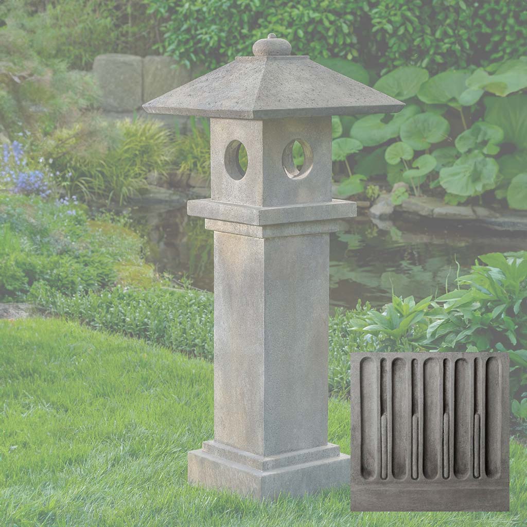 Campania Aizu Lantern Garden Statue - OR-190 - Image 9