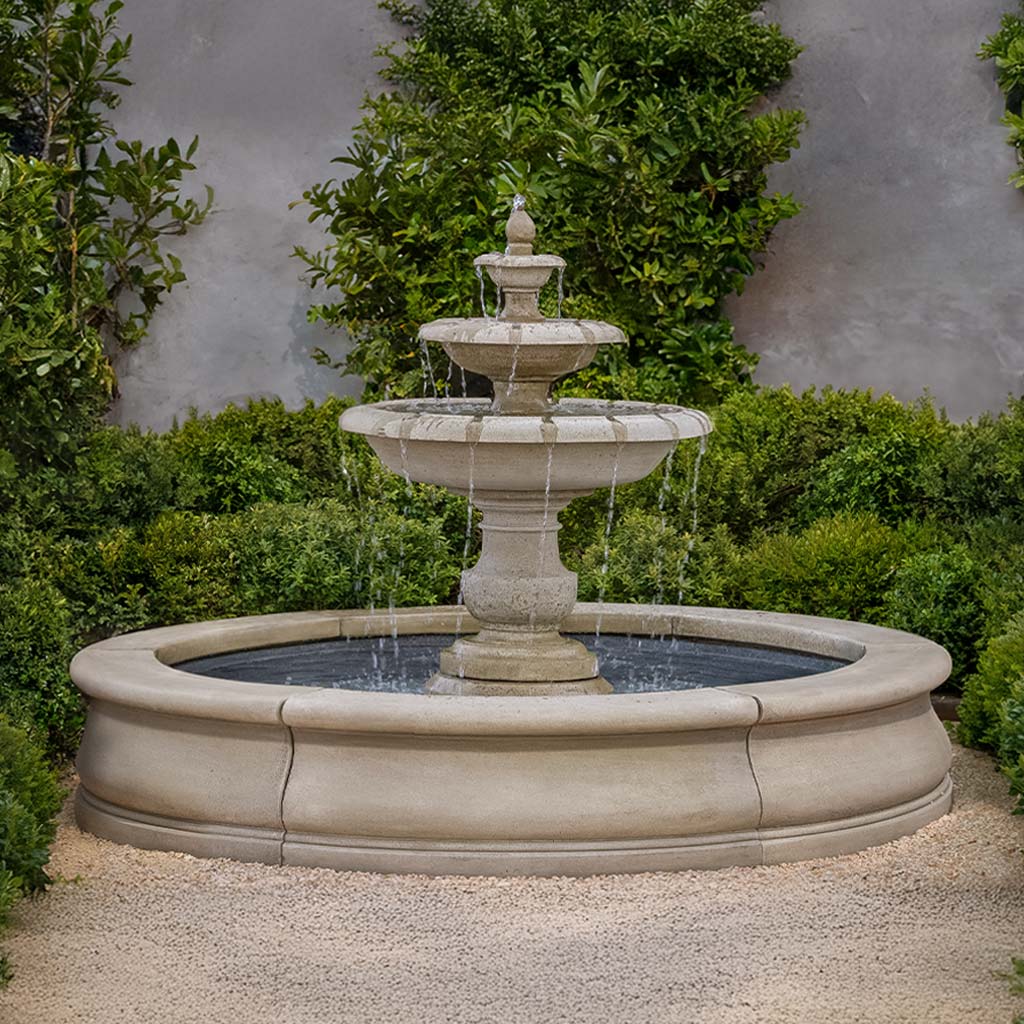 Campania Alessia Fountain in Basin - FT-443
