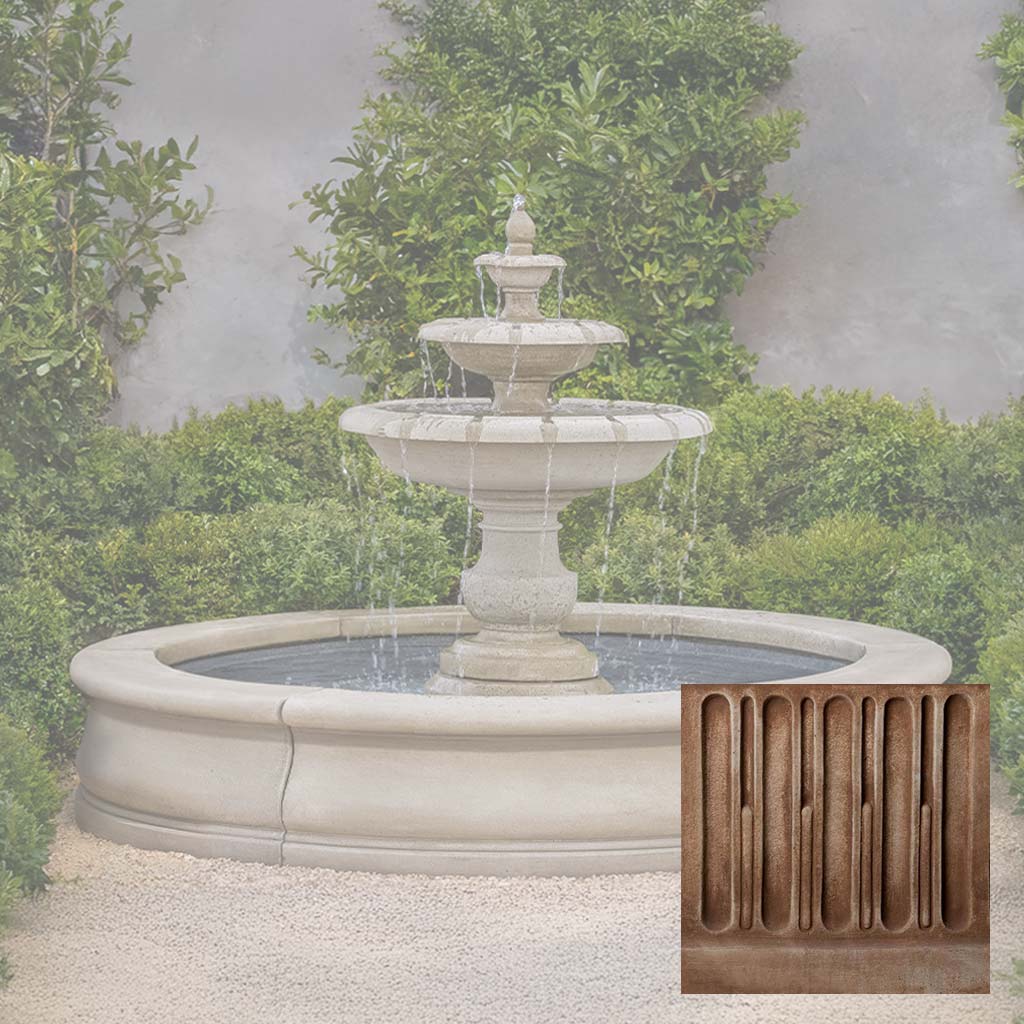 Campania Alessia Fountain in Basin - FT-443 - Image 4