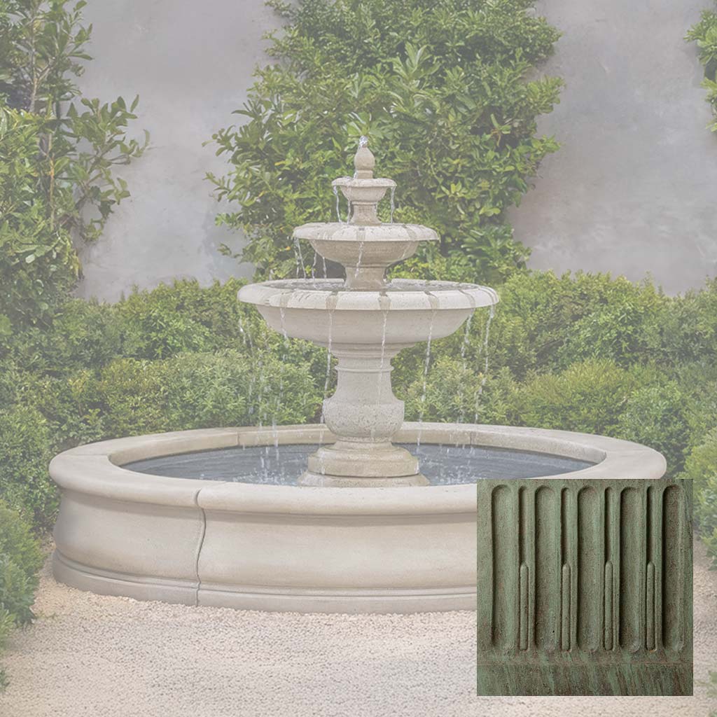 Campania Alessia Fountain in Basin - FT-443 - Image 5