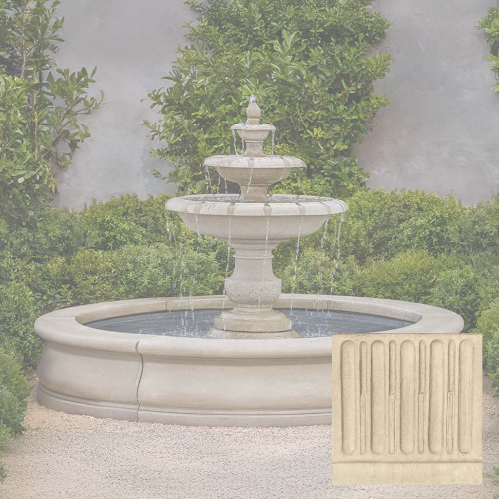Campania Alessia Fountain in Basin - FT-443 - Image 8