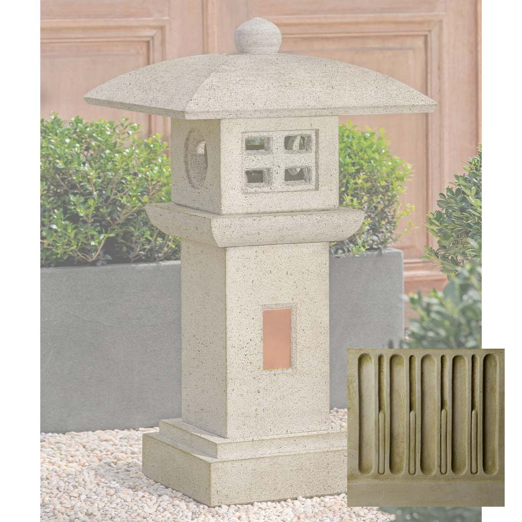 Campania Ana Ly Lantern Garden Statue - OR-189 - Image 6