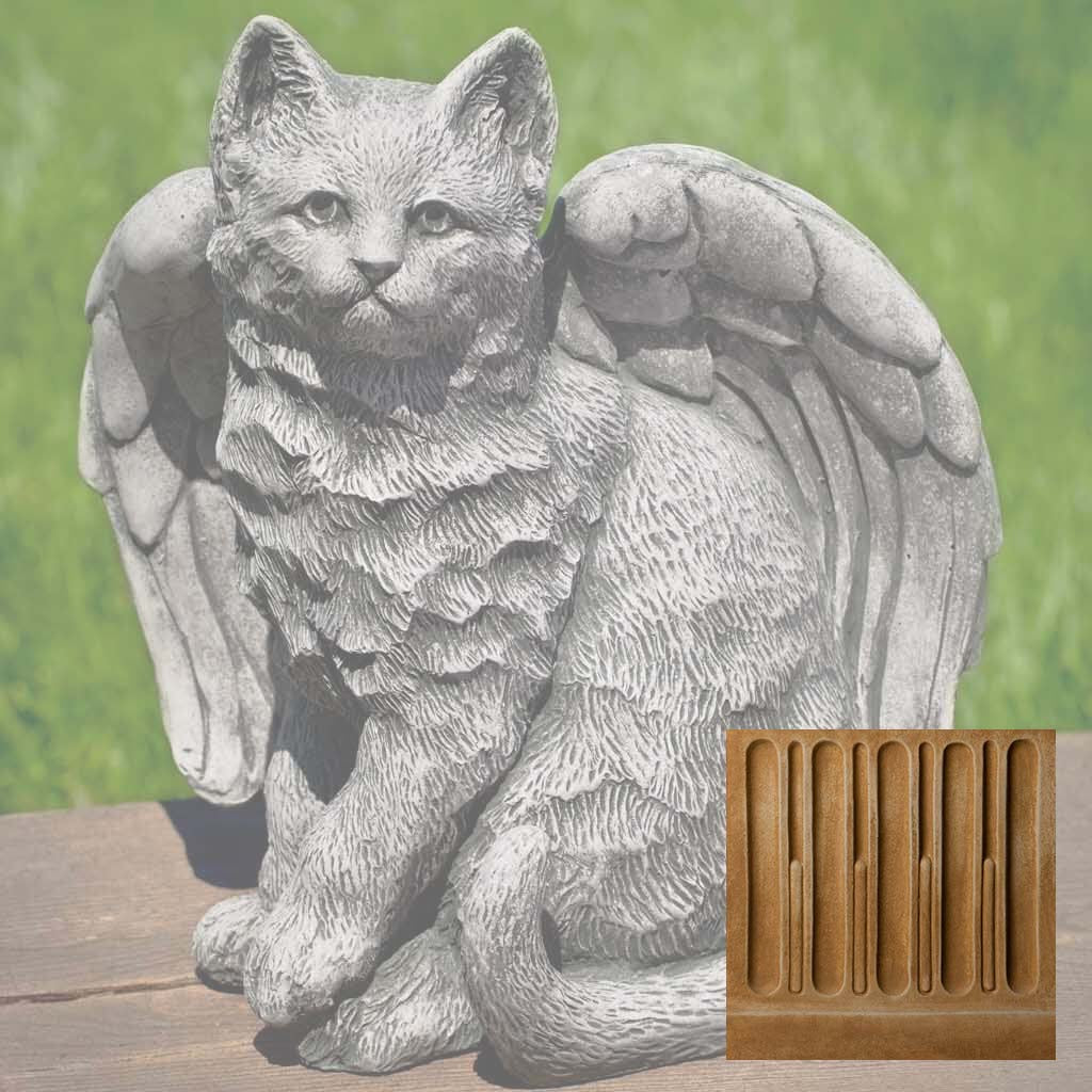 Campania Angel Kitty Garden Statue - A-490 - Image 13