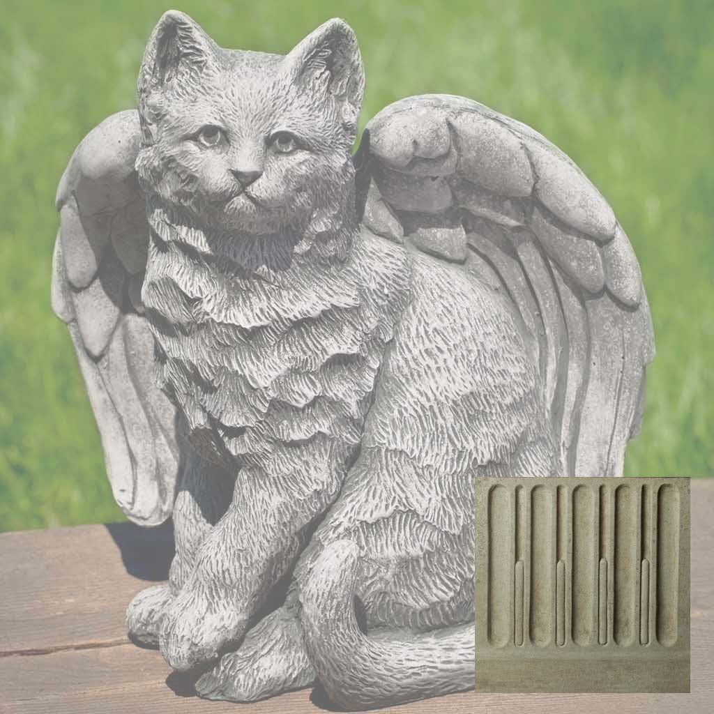 Campania Angel Kitty Garden Statue - A-490 - Image 14